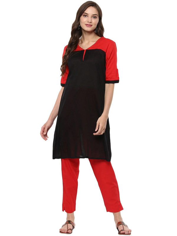 Women's Casual Half Sleeve Printed Kurti - Pannkh