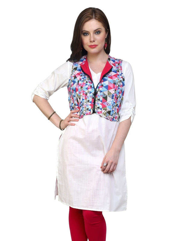 Women's Waist-Jacket Kurti - Pannkh