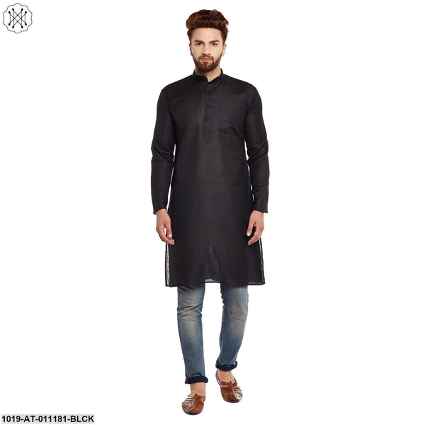 Men's Cotton Linen Kurta - Sojanya