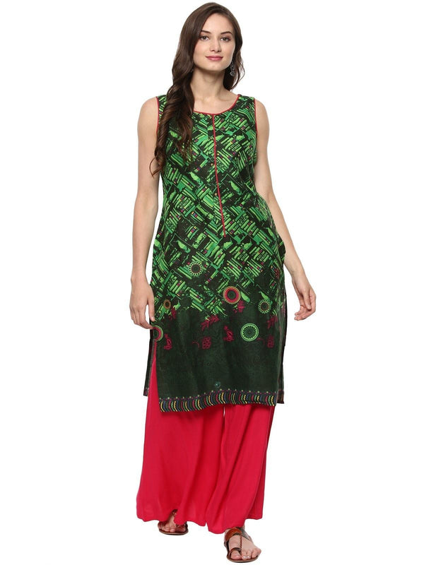 Women's Multi Matrix Kurti - Pannkh