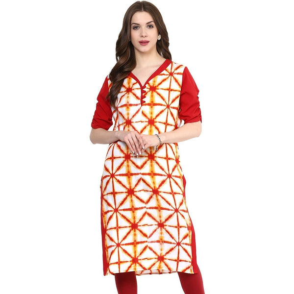 Women's Ombre Print Kurti - Pannkh