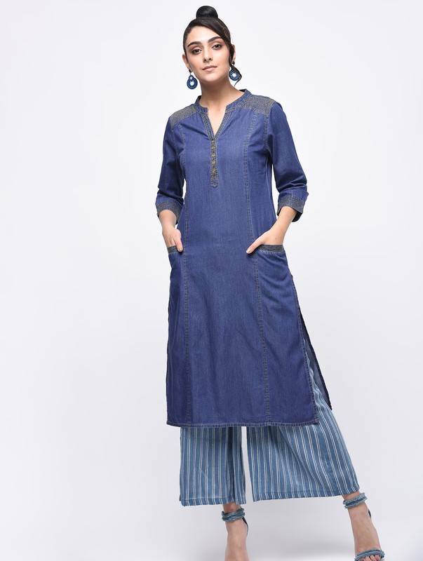 Women's Princess Line Straight Kurta - Aniyah