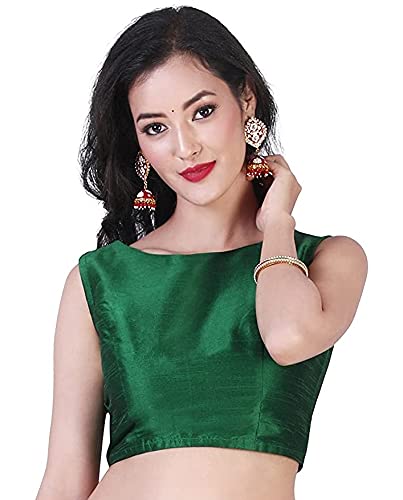 Women's Polyester Sleeveless Saree Blouse. - Shringaar