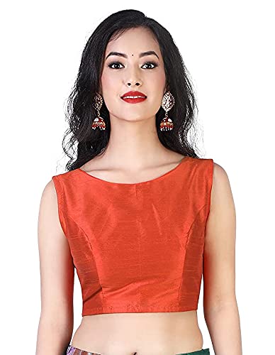 Women's Polyester Sleeveless Saree Blouse. - Shringaar