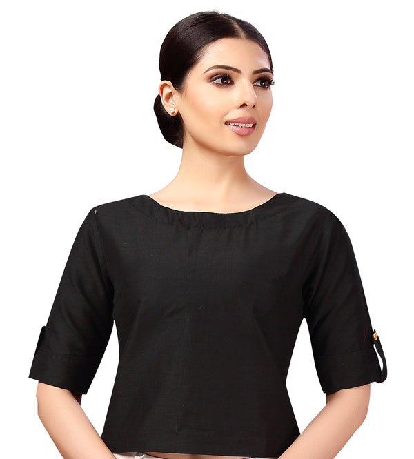 Women's Cotton Half Sleeve Saree Blouse - Shringaar