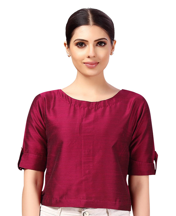 Women's Cotton Half Sleeve Saree Blouse - Shringaar