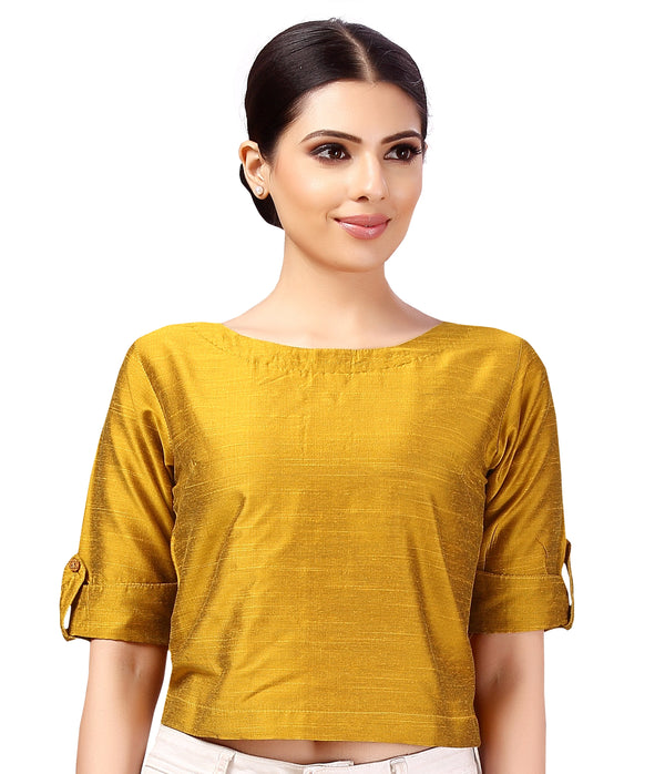 Women's Cotton Half Sleeve Saree Blouse - Shringaar