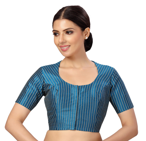 Women's s Polyester Handloom Silk Saree Blouse. - Shringaar