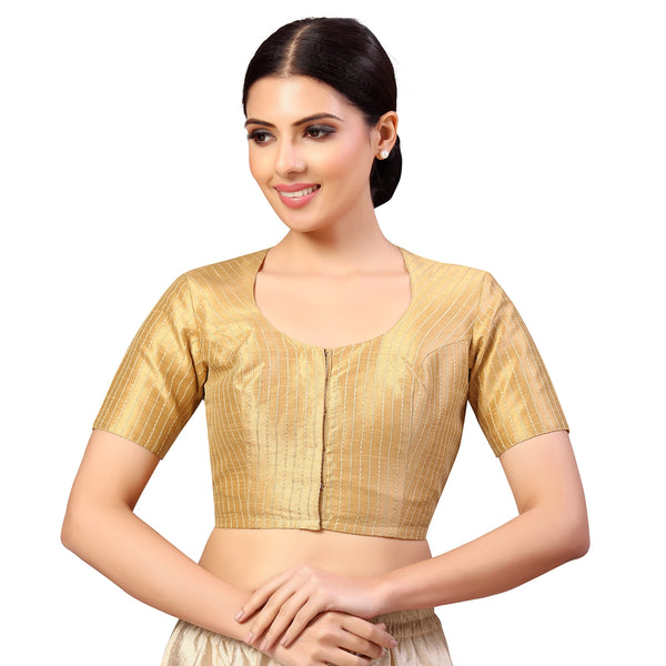 Women's s Polyester Handloom Silk Saree Blouse. - Shringaar