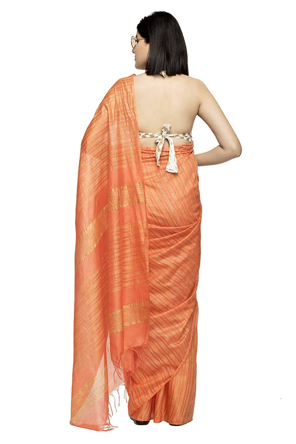 Women's Bhagalpuri Silk Sarees With Blouse Mfsaree_007 - Moeza