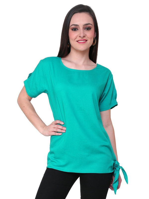 Women's Knotted Top - Pannkh