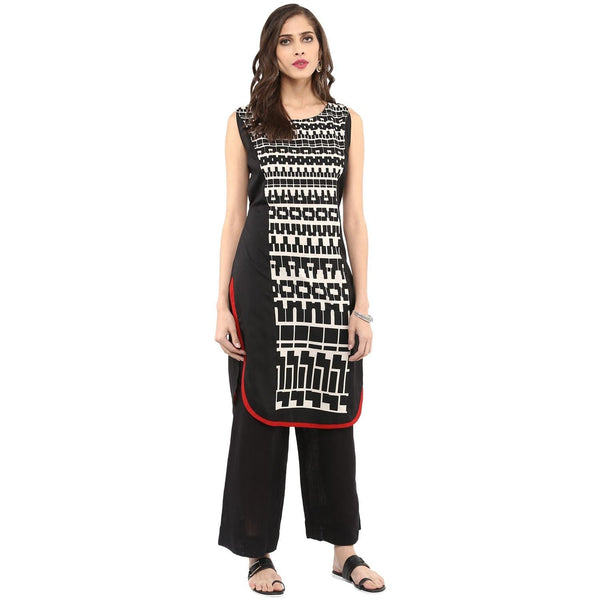 Women's Graded Print Kurta - Pannkh