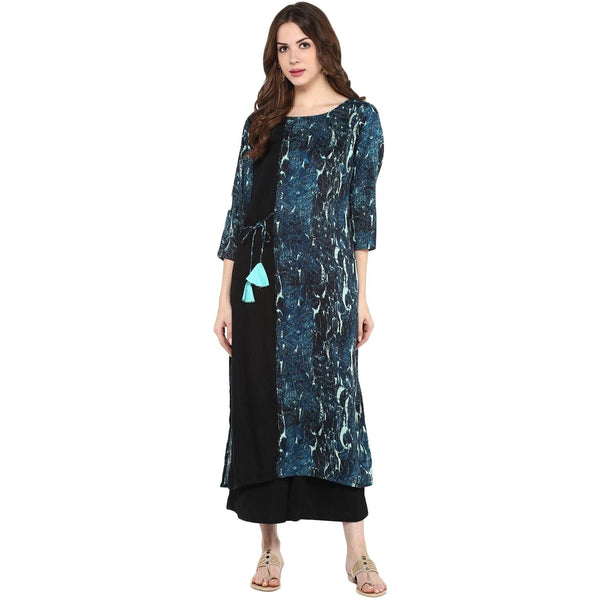 Women's Abstract Print Kurta - Pannkh