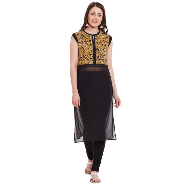 Women's Cat Print Kurta - Pannkh