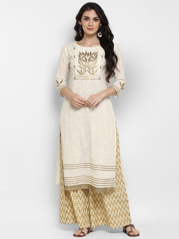 Women's Printed Bell Sleeves Kurta - Pannkh