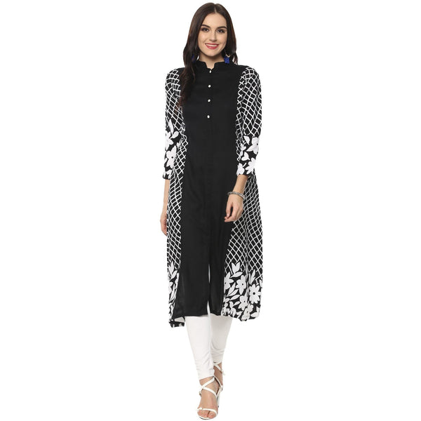 Women's Monocromatic Anarkali Kurta - Pannkh