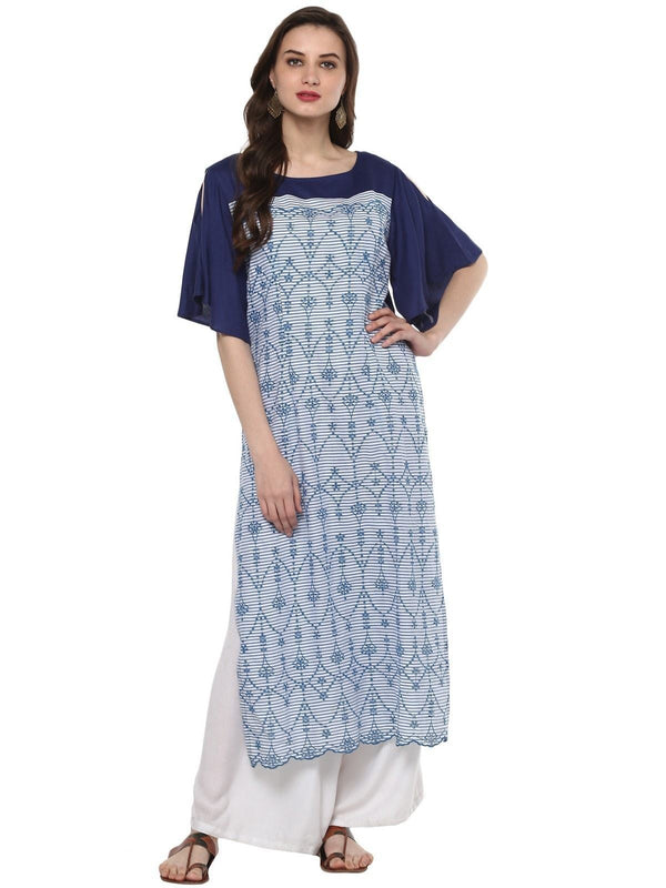 Women's Embroidered Kurta - Pannkh