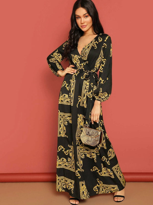 Women's Frame Linen Kaftan - Rangnaari