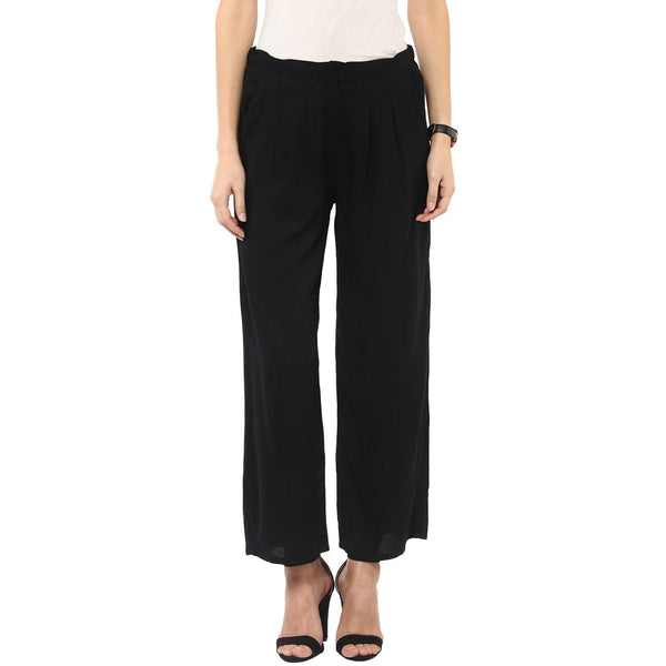 Women's Pleated Trouser - Pannkh