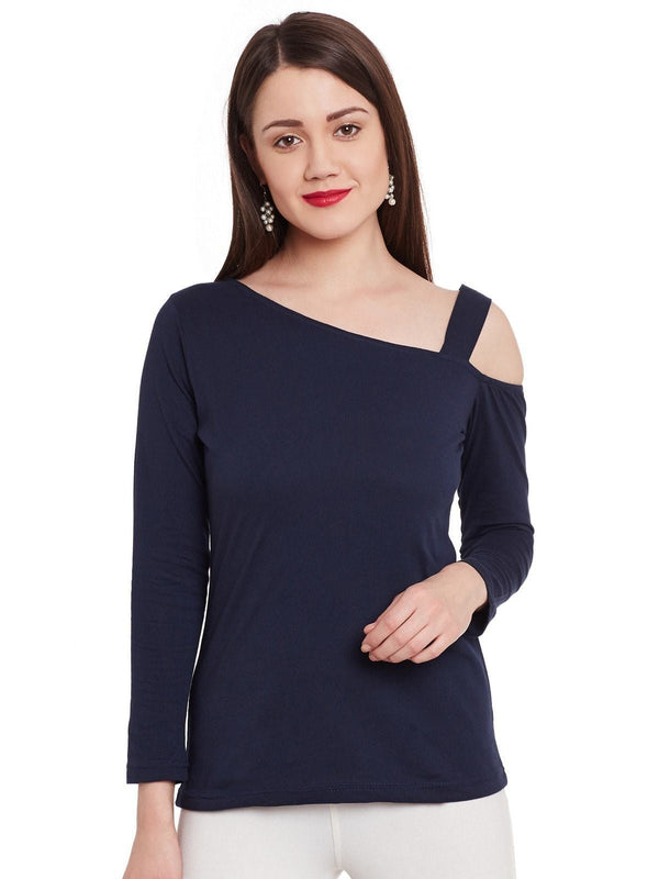 Women's One-Shoulder Top - Pannkh