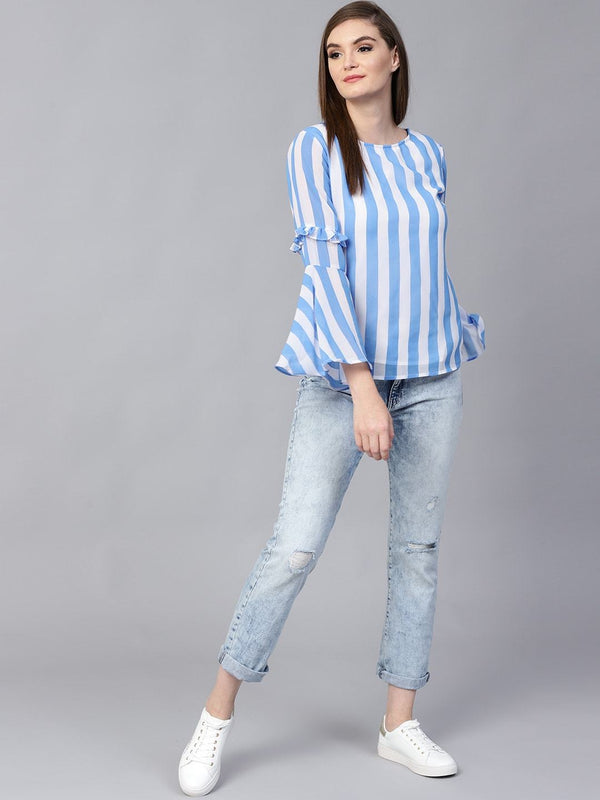 Women's Stripe Top - Pannkh