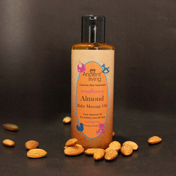 Almond Baby Massage Oil(200ml) - Ancient Living