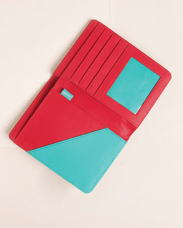 Travel Diaries Blue Passport Holder - Chumbak