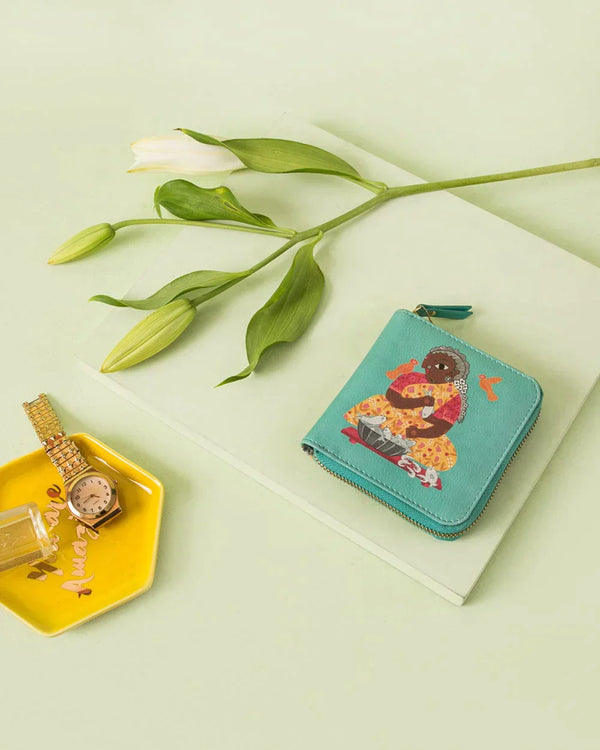 Tireless Fishmonger Mini Wallet - Chumbak