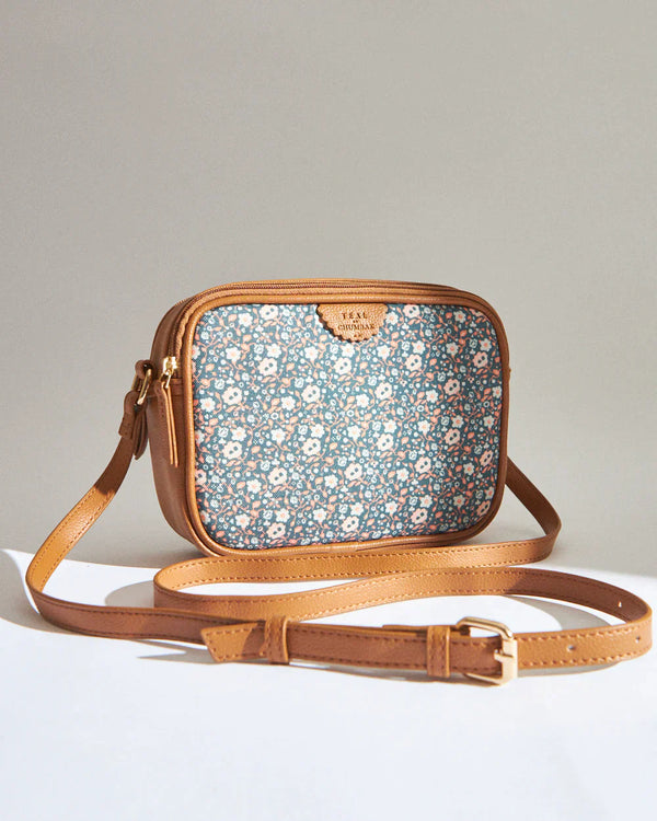 Teal By Chumbak Floral Beds Box Sling Bag - Chumbak