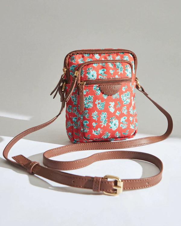 Teal By Chumbak Wildflower Wallet Sling Bag - Chumbak