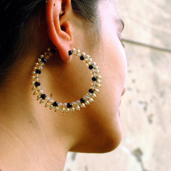 Women's Duotone Hoops - BeAbhika