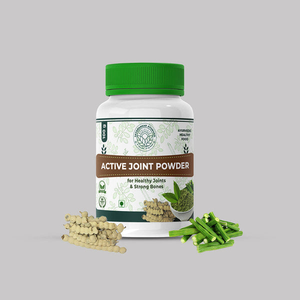 Active Joint Powder - Essential Ayurvedic Solution For Healthy Joints & Strong Bones (100Gm) - Jayshankar Ayurved