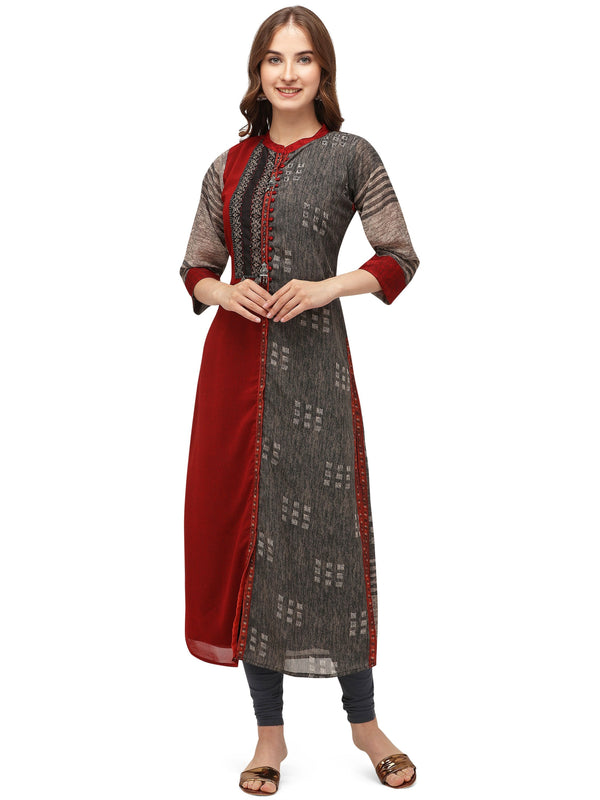 Women's Multi Blend Cotton Bollywood Exclusive Kurti - Ad-5032 - Navyaa