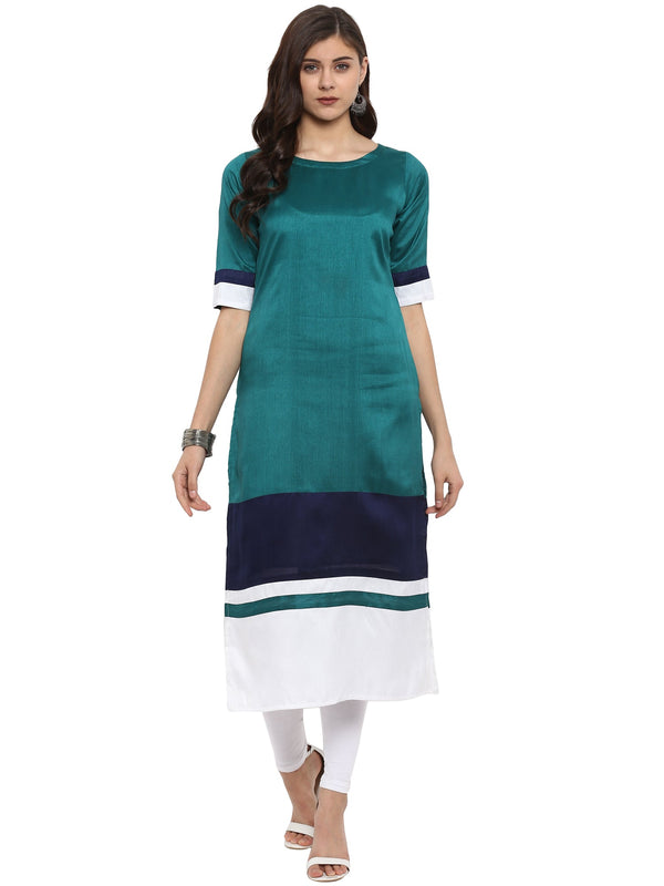 Women's Classy Straight Only Kurta - Ahalyaa