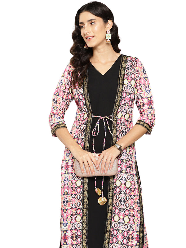 Jashvi Women Printed Regular Kurta with Palazzos