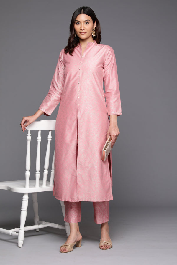 Women Ethnic Motifs Printed Regular Gotta Patti Kurta with Trousers