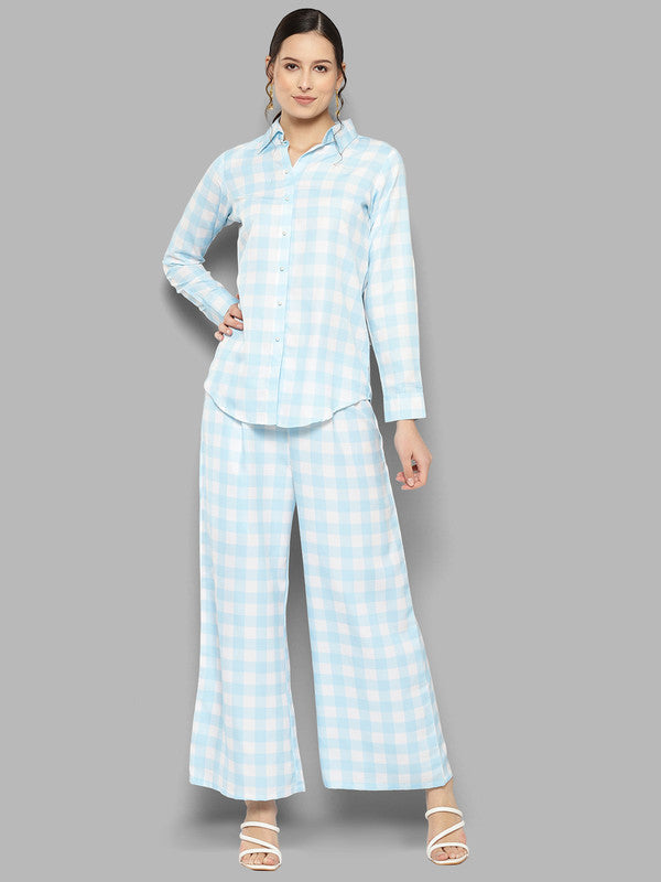 Women's Checked Co-Ords - Ahalyaa