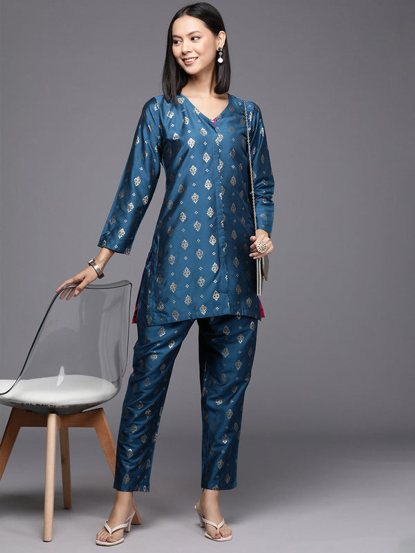 Jashvi Women Printed Tunic with Trousers