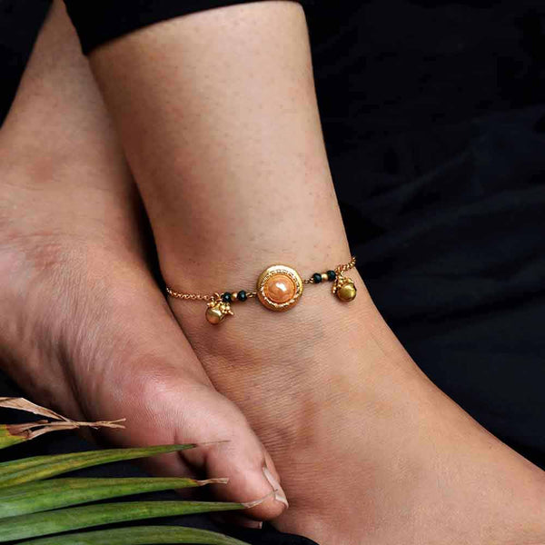 Women's BUD BLOSSOM ANKLET - BeAbhika