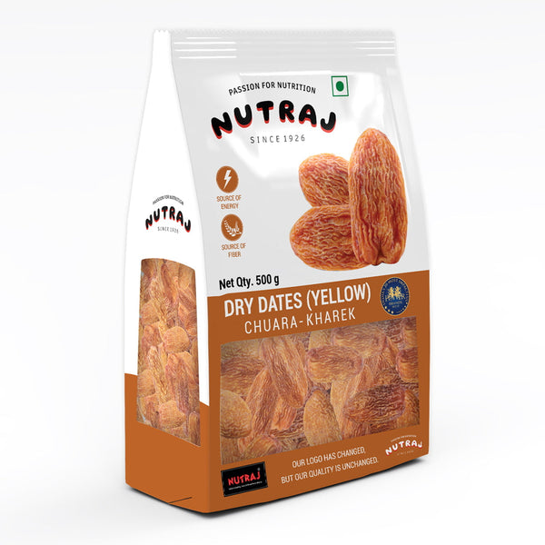 Nutraj Dry Dates (Yellow) Chuara-Kharek Pouch