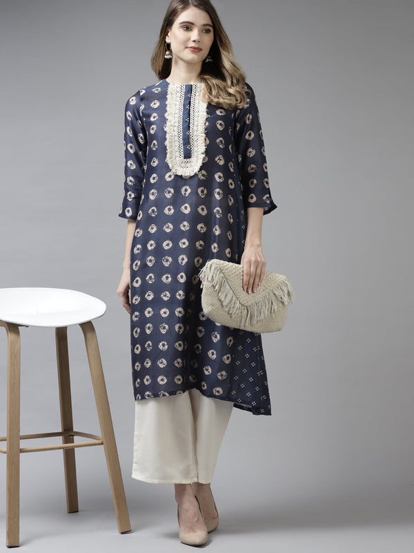 Women's Blue Kurta Set - Noz2Toz