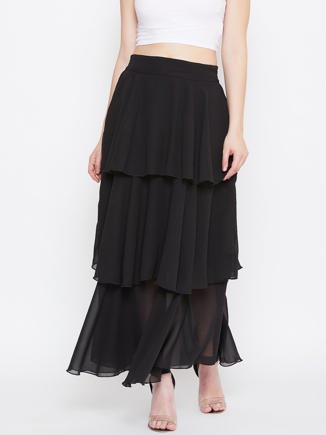 Women's Layered Skirt  - BitterLime