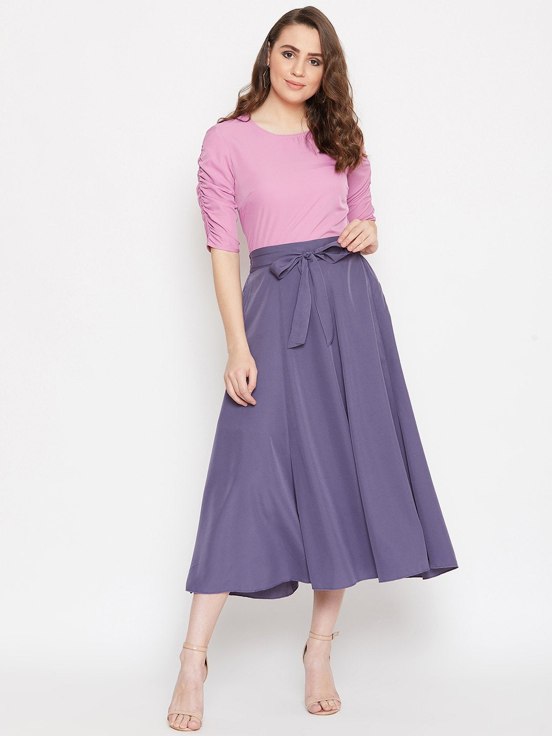 Women's Top  & Skirt Set  - BitterLime