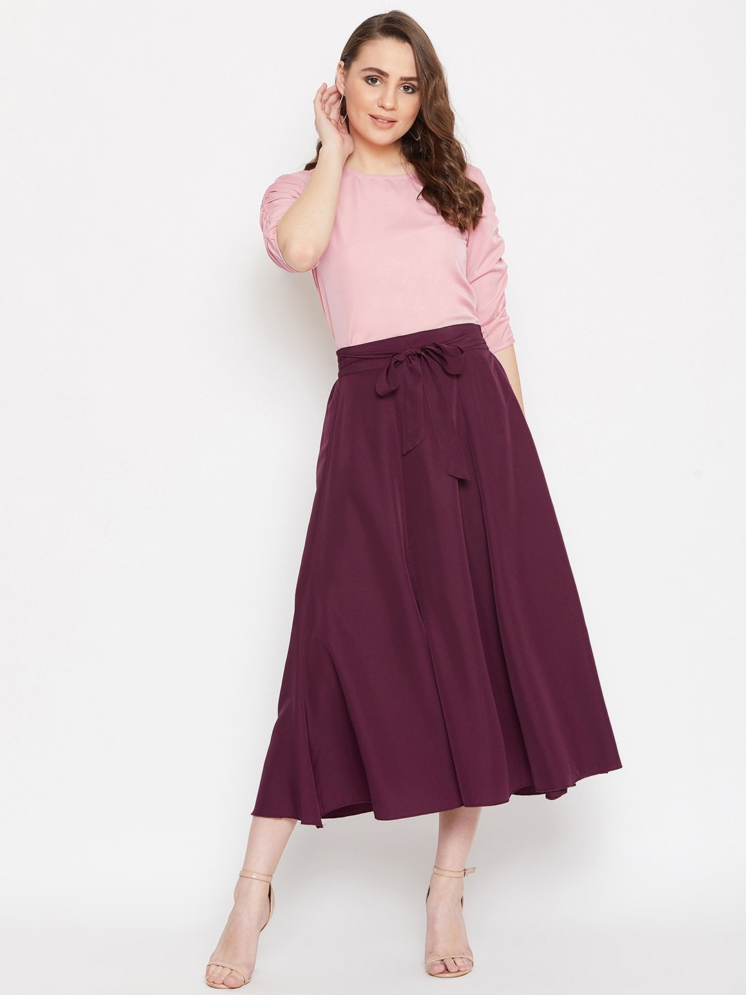 Women's Top  & Skirt Set  - BitterLime