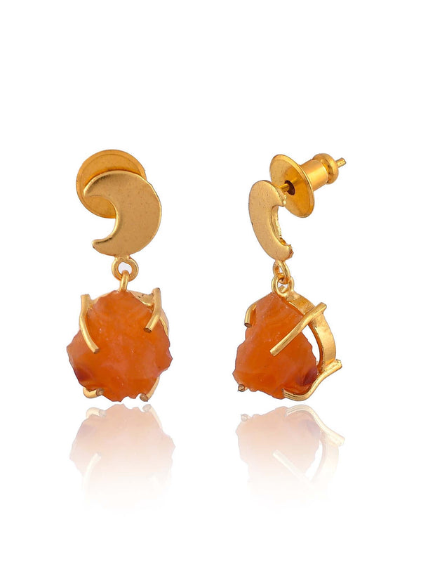 Women's Crecent Moon Earrings - Zurii Jewels