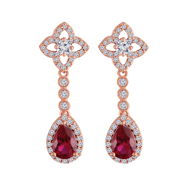 Women's  Crystal AD Stone Dangle & Drop Earrings for Women - I Jewels