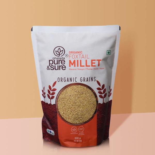 Organic Foxtail Millet-500 g-Pure & Sure