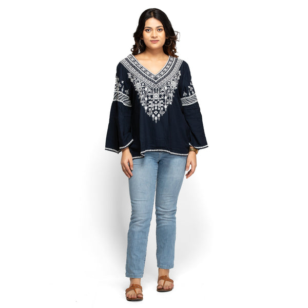 Women's Embroidered tunic for women - Taantav