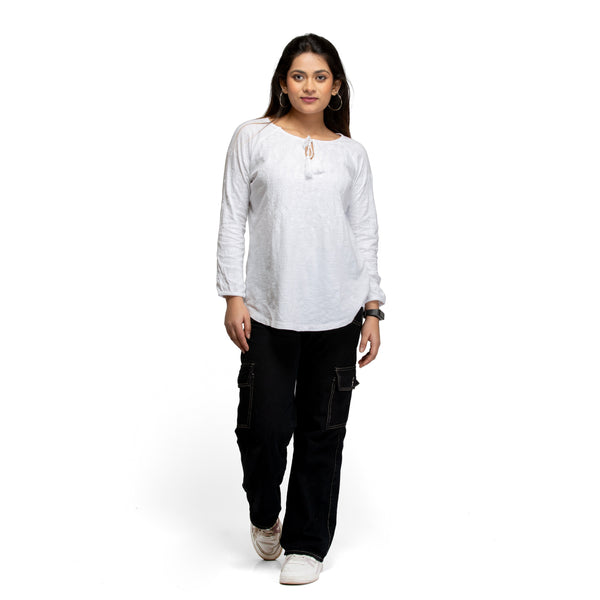 Women's Embroidered top for women - Taantav