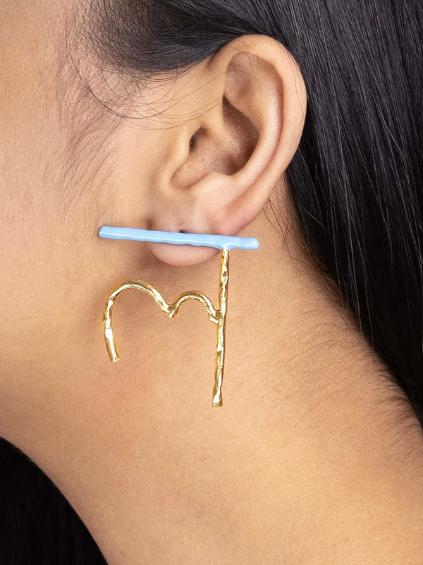 Women's Akshar Highlighter Earring L2H - Zurii Jewels